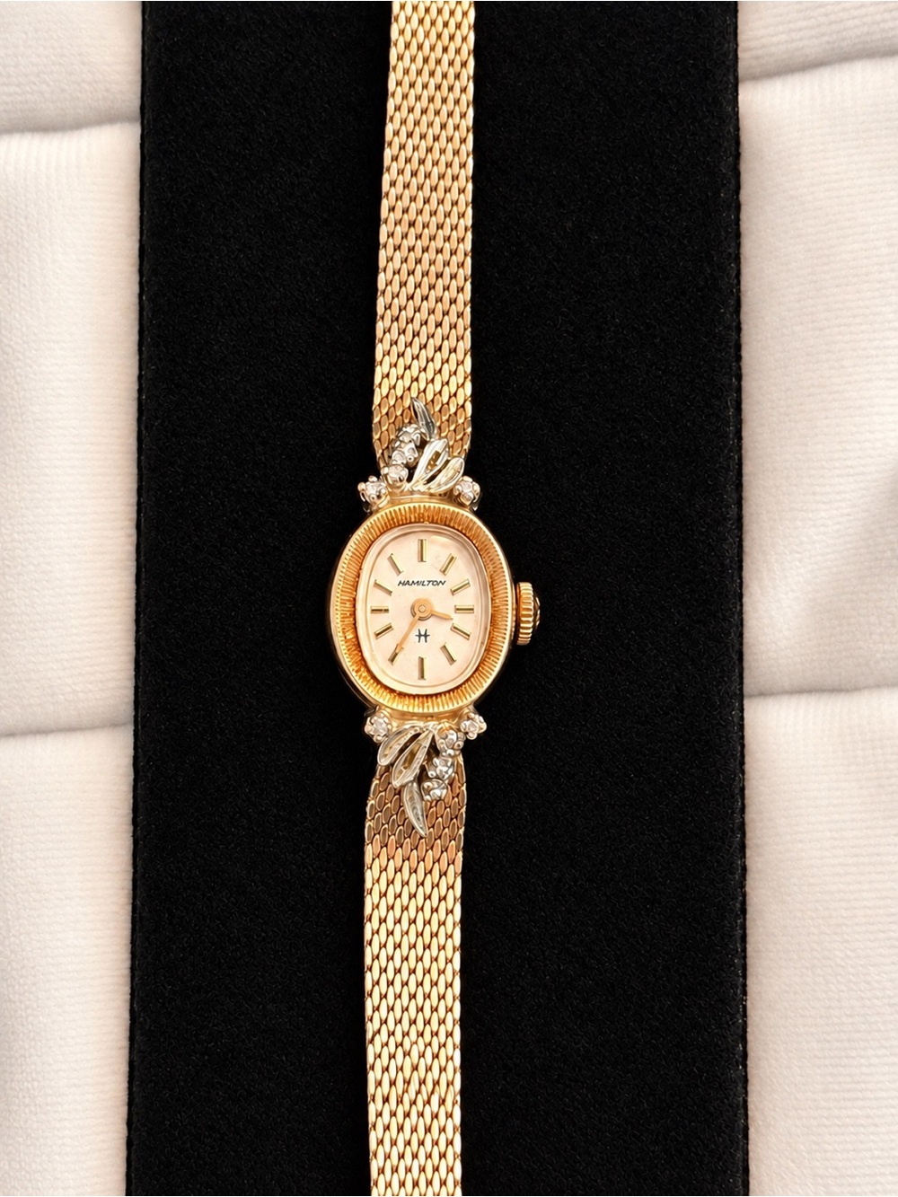 A gorgeous vintage Hamilton that wears like jewelry.